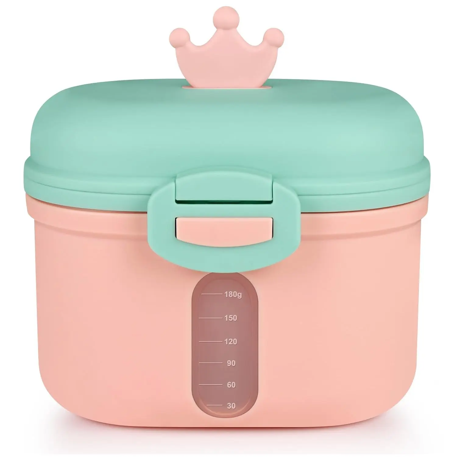 Portable Baby Formula Dispenser with Scoop for Travel, Holds 8.5oz/240g Milk Powder, Pink(Gift)