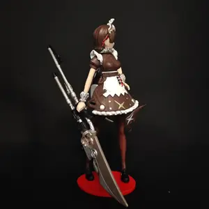 Ailyn Qiao Shark Maid Anime Figure Model, Beautiful Girl Collectible Statue, Zero Region Merchandise, Handmade Doll Collection