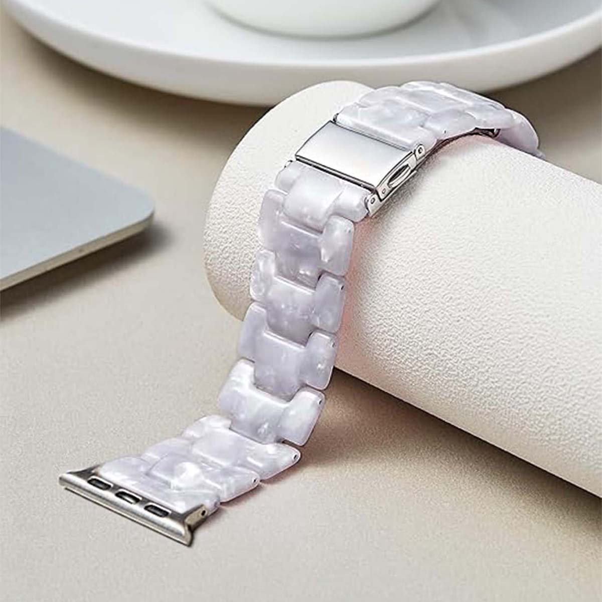 Fashionable Watch Band (Band Only), 1 Count Adjustable Lightweight Watch Band for Women & Men, Wearable Accessory Compatible with Apple Watch Ultra 3/2/1 and Series 10/SE/9/8/7/6/5/4/3/2/1, Smartwatch Watch, Smart Watch Straps, Smart Watch Accessories