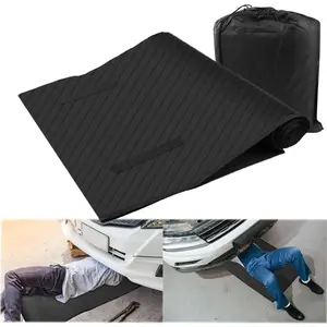 Magical Rolling Creeper Mat, Under  Repair Mat, 60x28 Inch Portable Creeper Rolling Pad with Storage Bag, Foldable Mechanics Mat for Low Clearance, Auto Repairing Tool for Working  The Ground