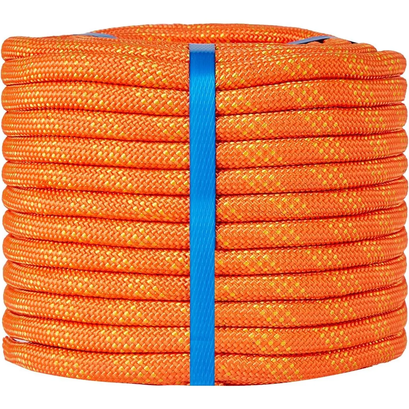 1/2 in Braided Arborist Nylon Rope, 100ft Heavy-Duty Rope for Tree Workers, Tree Work, Cargo Handling
