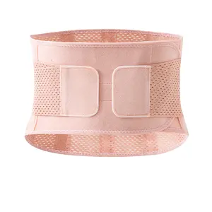 Mesh Breathable Sports Waist Belt, Adjustable Lower Back Support Belt for Men & Women, Compression Waist Wrap for Workout & Fitness lumbar