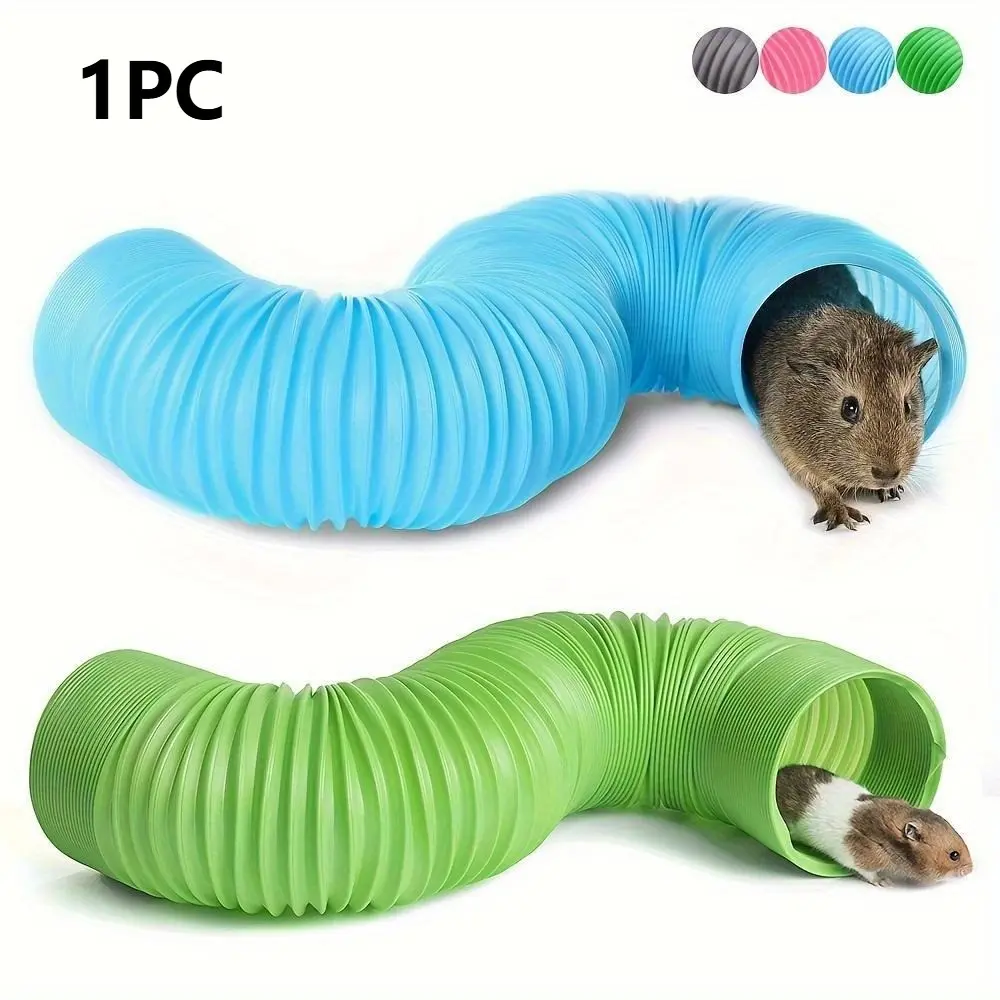1pc Foldable Exercising Tunnel Small Pet Tunnels Telescopic Pipe Ferret Supplies Hamster Toys 1pc Foldable Exercising Tunnel Small Pet Tunnels Telescopic Pipe Ferret Supplies Hamster Toys