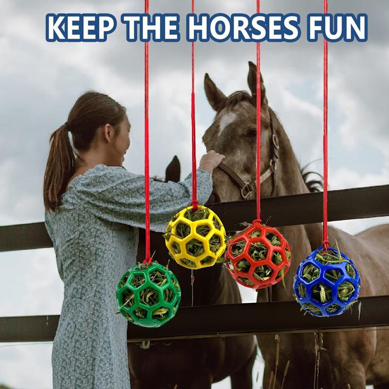 Horse Feeding Toy, 1 Count Durable Grass Feeding Toy, Pet Supplies for Horse, Goat, Sheep, Interactive Horse Snack Ball, Pet Supplies