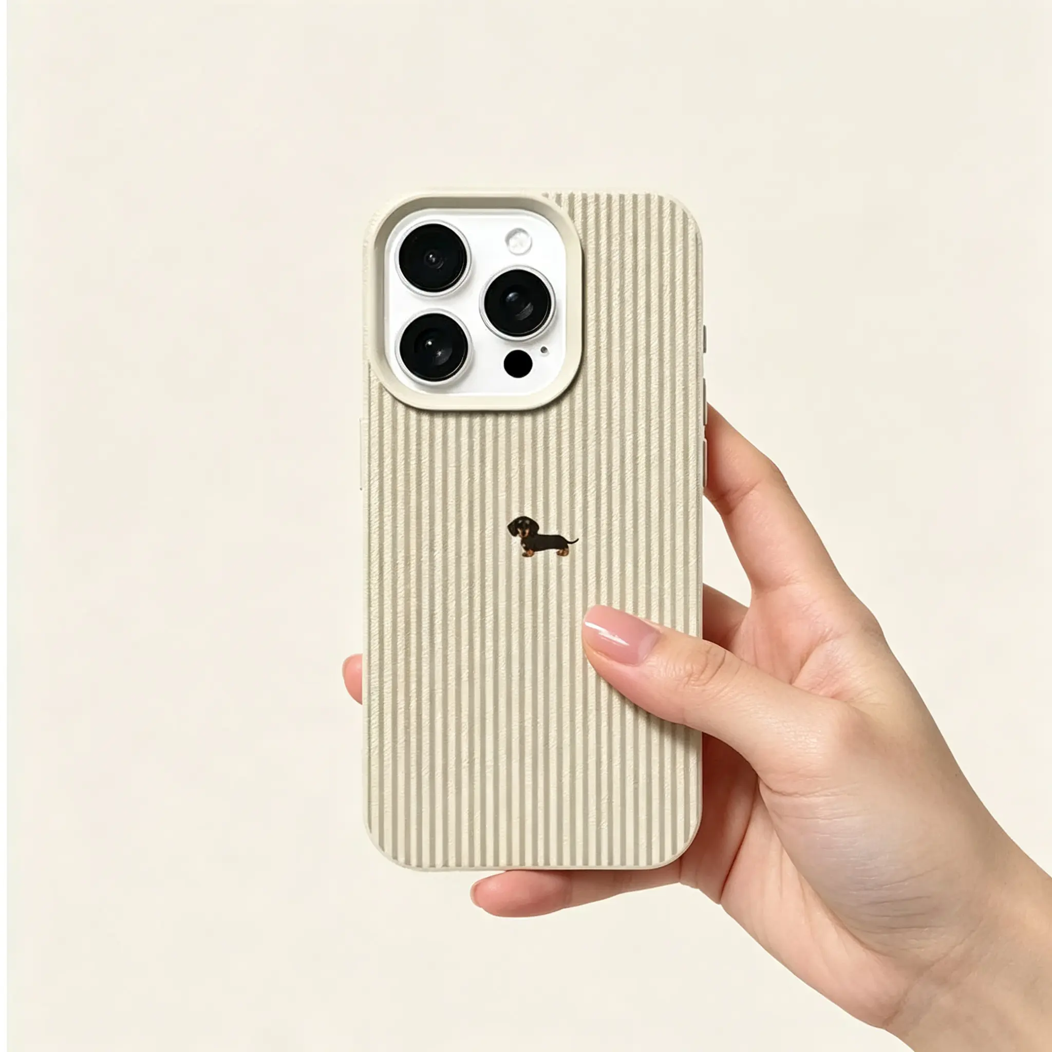 Cute Dachshund Pattern TPU Phone Case - High-End, Anti-Drop, Stylish Protective Cover for iPhone 17 Pro Max, 16 Pro Max, 15 Plus, 15, 13P, 12, 11 Mobile Phone Accessories