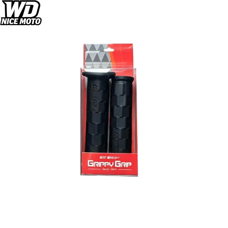WD NICE MOTO 22mm 24mm Motorcycles Grip Dirt Bike Grips 7/8" Rubber Biker Scooter Handle Grip Handlebar Grip