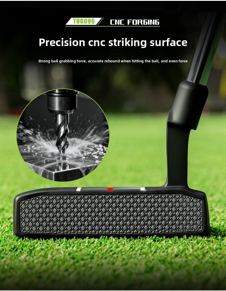 Golf Putter - 3-Line Alignment, Single Club (Men's & Women's) - Stable, Low Center of Gravity, High Forgiveness, Precision Alignment Lines