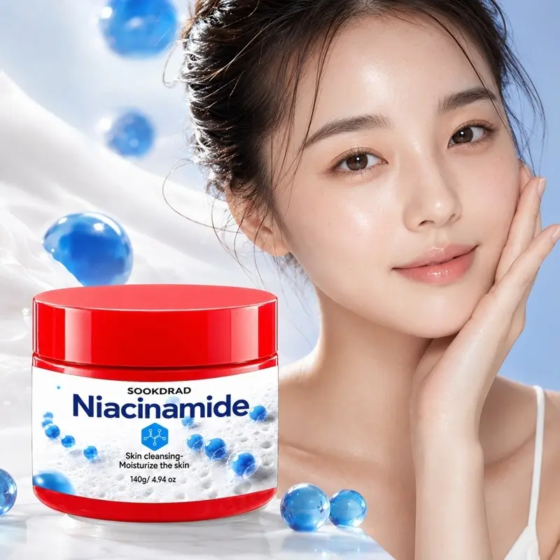 Niacinamide Cleanser Moisturizer, Skin cleansing, Moisturizing the skin, For all skin types, Daily skincare use, 140g, Deep Cleansing Moisturizing