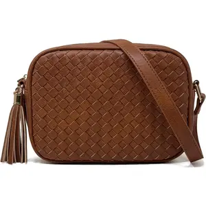 Woven Crossbody Bag, Spring and Summer Purse for Women, Small Boho Bag Cross Body with Roomy Space| Fit Pad mini