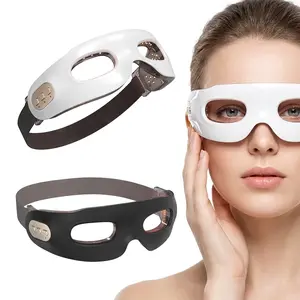 3D Eye Massage Therapy Device, 7 LED Colors, 3 Heat Settings, USB Rechargeable, Eye Fatigue Relief, Dark Circle Reduction, Fine Lines Smoothing
