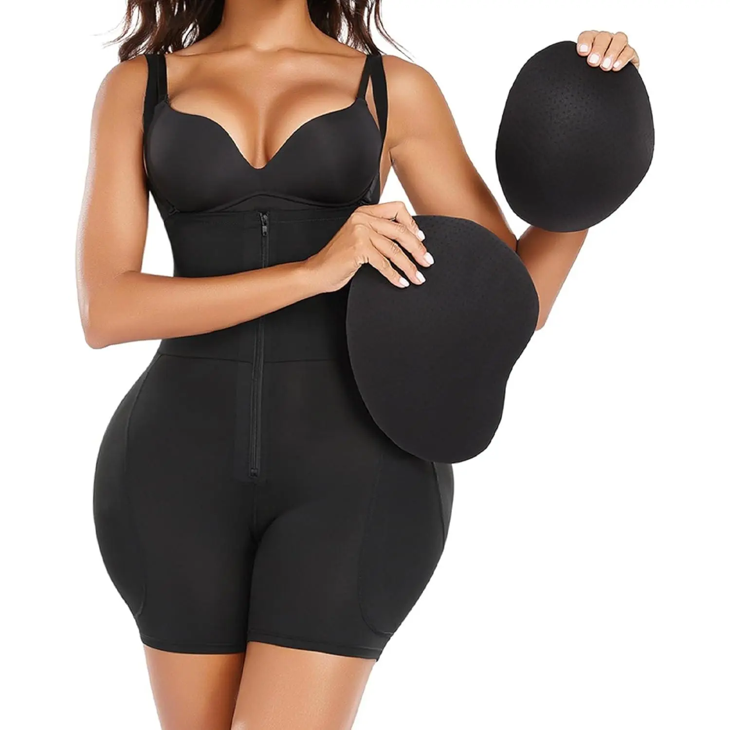 POP CLOSETS Hip and Butt Padded Shapewear Fajas Colombianas Moldeadoras Womens Butt Enhancer Shapewear Tummy Control