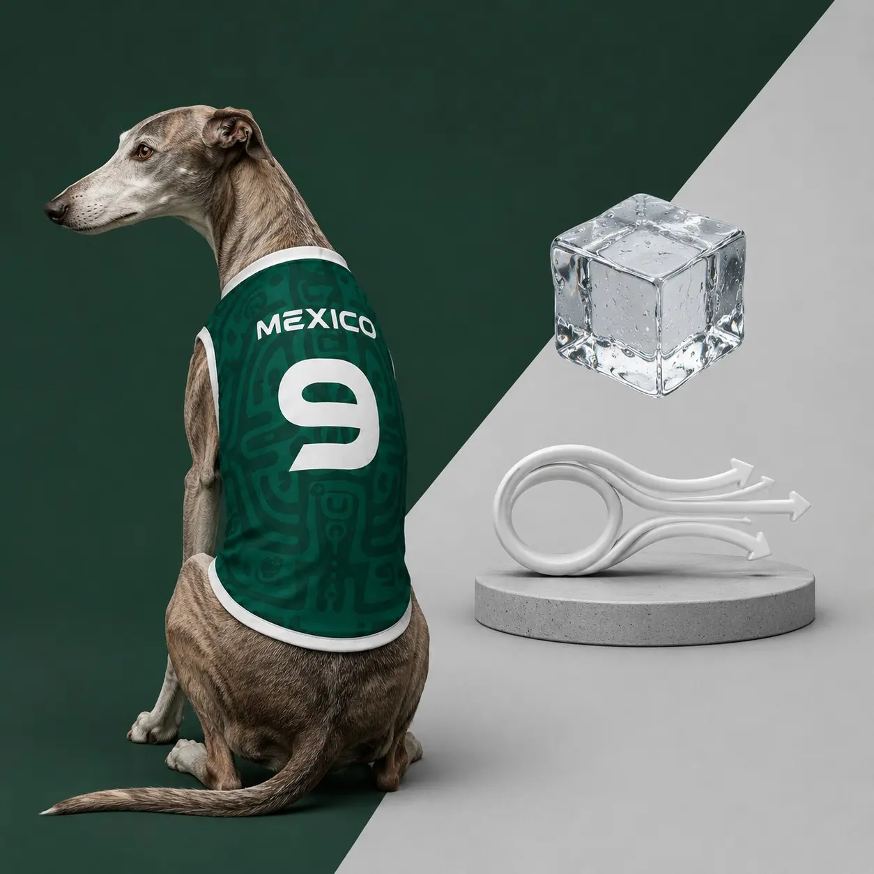 1pc Football Style Dog Summer Clothes, Ideal for Outdoor Activities, Keeps Dogs Cool and Comfortable, Perfect for Hot Weather, Clothing