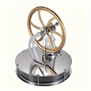 Stirling Engine Model, 180 Rpm Steam Powered Educational Science Toy, Intellectual Development Kit for Kids