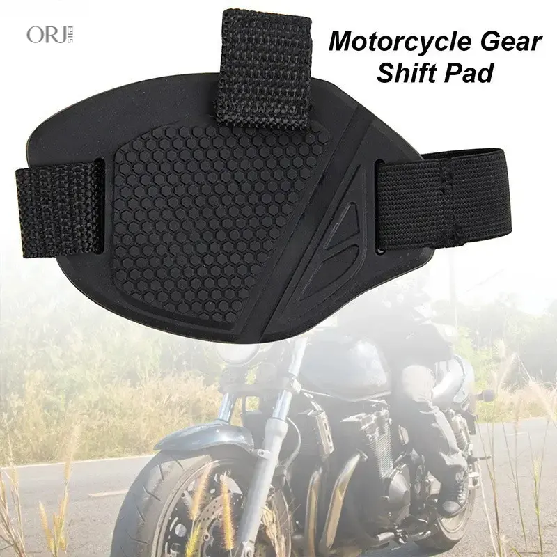 Non-Slip Motorcycle Brake Shoe Protective Pads, Universal Foot Guard Covers For Dirt Bike Road Racing, Anti-Scratch Riding Foot Protector Accessories For Outdoor Motorbike Sports