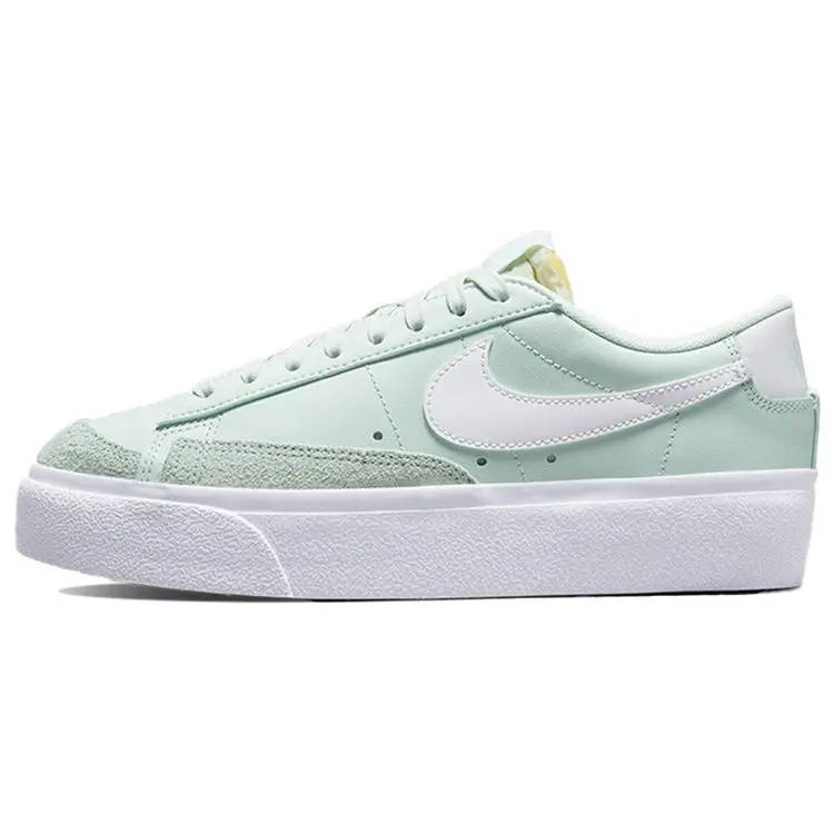 Nike Blazer Platform Women's Suede Leather Sneakers with Slip-Resistant Durable Lightweight Low-Top Design Verifiable, with credentials and supporting global authentication