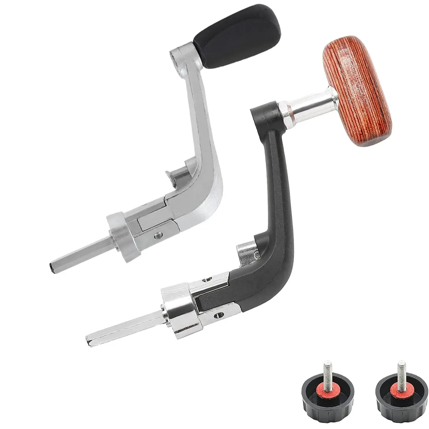 Fishing Spinning Reel Handle Replacement, Fishing Reel Rotary Knob Power Handle for Fishing Handle Replacement Parts, Reel Accessories