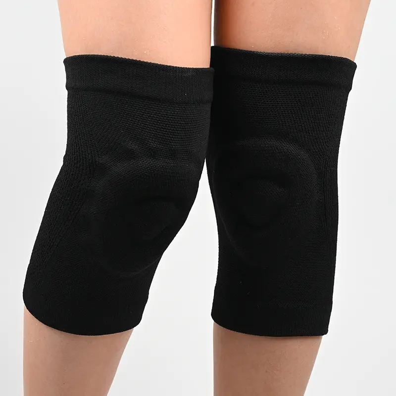 Unisex Multi-Size Thin Silicone Knee Pads - Snug Fit, Breathable Support for Basketball, Running, Volleyball - Ideal for Men, Women’s Sports & Outdoor Gym Workouts, Cycling
