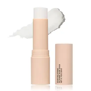 Scar Solution Silicone Scar Stick with petroleum jelly, Hyaluronic Acid, Centella, Smooths Scars, Moisturizes Skin, Face and Body, Portable Use, Scar Repair Cream, Scar Care Stick