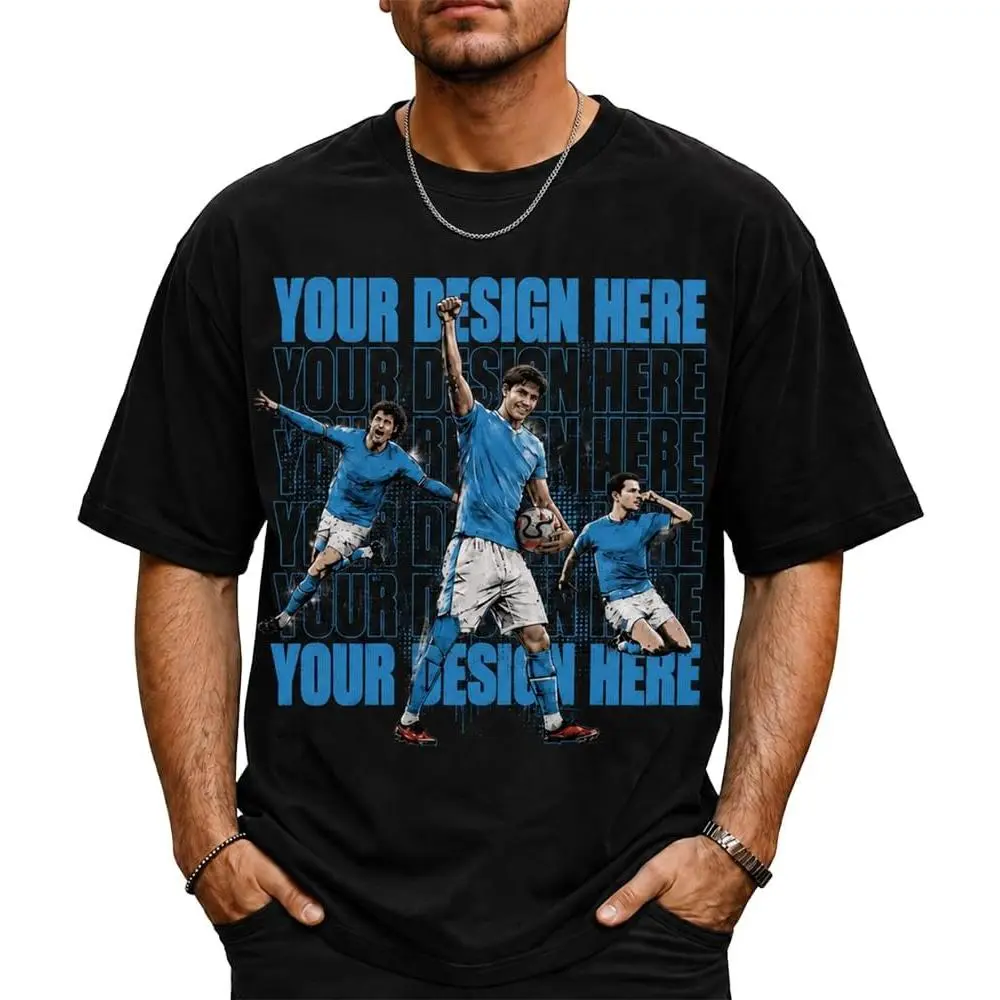 Custom T Shirts for Men, Personalized Shirt with Photo,Create Your Own Customized T Shirts, Fathers Dad Gift for Dad,Grandpa