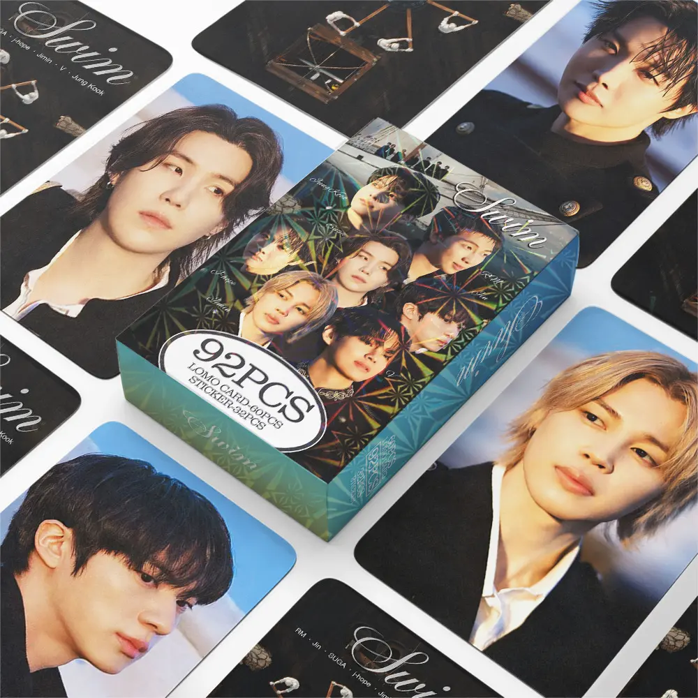 92 Pieces Celebrity Photocards | BT Decorative Collectible Cards, Stickers, LOMO Cards, Pop Cards
