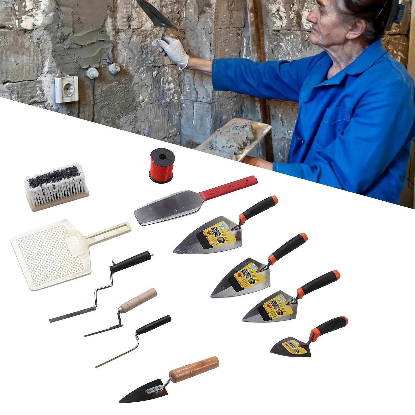 2024 Multiple Size Stainless Steel Putty Knife Set - Durable Concrete Scraper and Masonry Hand Tool for Dry Wall Applying, Uncharged and Rust-Resistant