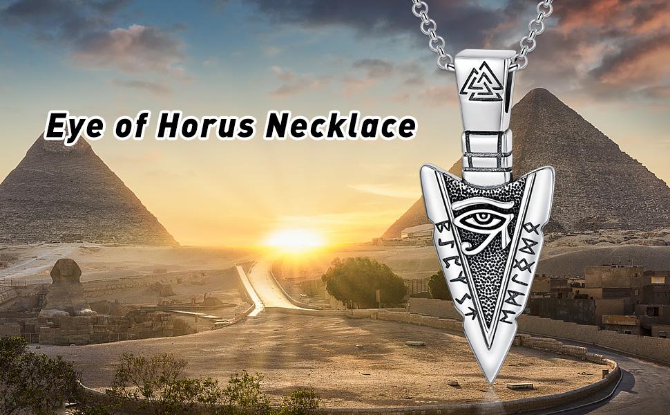 MEIDERBO Jewelry Men's Necklaces 925 Sterling Silver Viking/Animal Pendant Viking/Animal Jewelry for Men Women trendy all-match jewelry good luck jewelry men chain necklace men woman gift meaningful  jewelry california  jewelry divine  jewelry