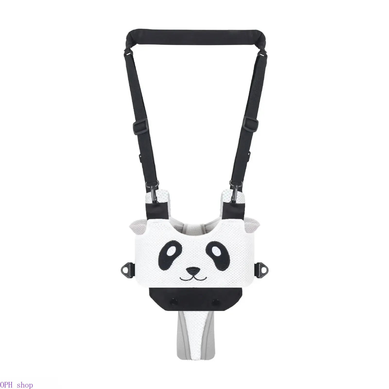 Adjustable Toddler Anti-Lost Walking Harness - Cute Cartoon Animal Print, Soft Padded Strap, Gentle Control Safety Leash, Lightweight Outdoor Helper for Daily Travel Strolls