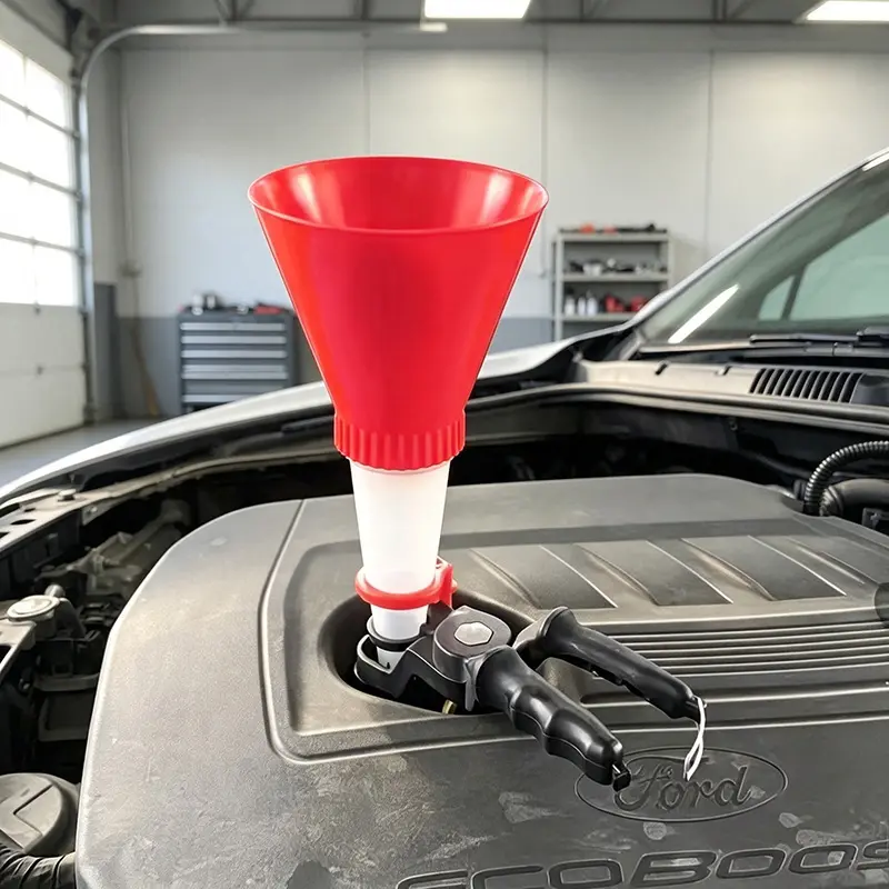 Car Engine Oil Filling Funnel,  Household Oil Filling Tool, Multi-functional Oil Filling Funnel