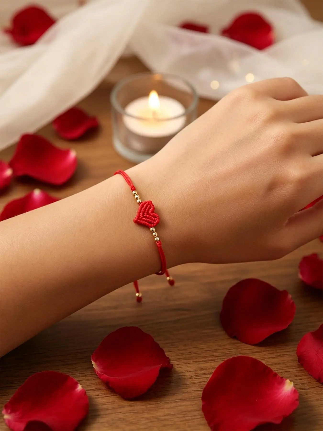 Handmade Boho Braided Cord Bracelet for Women, Adjustable Stackable Wristband, Trendy Daily Jewelry, Sweet Valentine’s Day Gift, Elegant Bangle, Stackable Bangle Bracelets