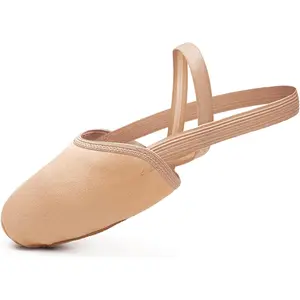 Canvas Half Sole Dance Shoes for Women Men |   Lyrical Pirouette Turners Ballet Footwear |   Non Slip Split Sole Dance Slippers for Contemporary Dance Training
