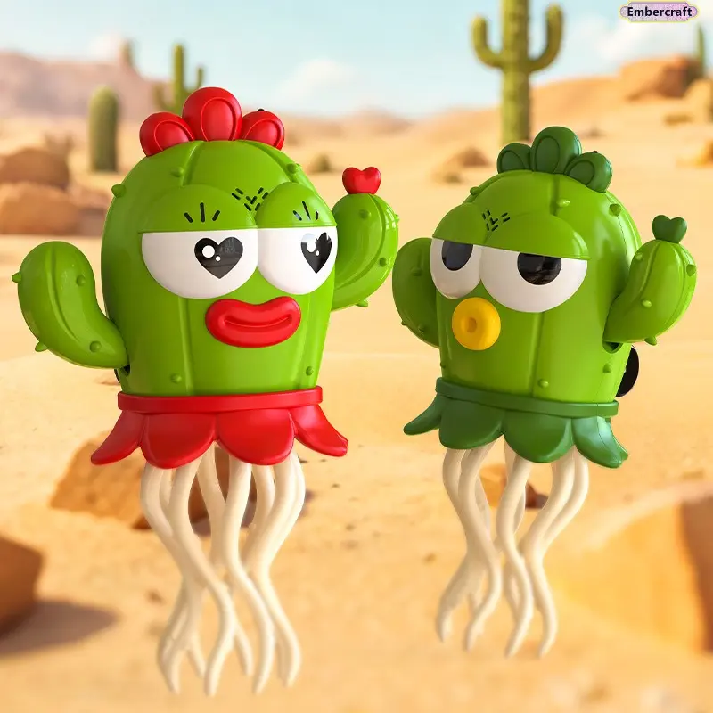 Dancing Cactus Plush Toy for Kids, Funny Interactive Electric Toy that Sings, Repeats, and Dances, Musical Sensory Gift for Birthdays & Christmas, Kids Gift, 12 * 9.8 * 20.6 Cm, Play, Batteries, Sensory Music Play, Birthday Gift