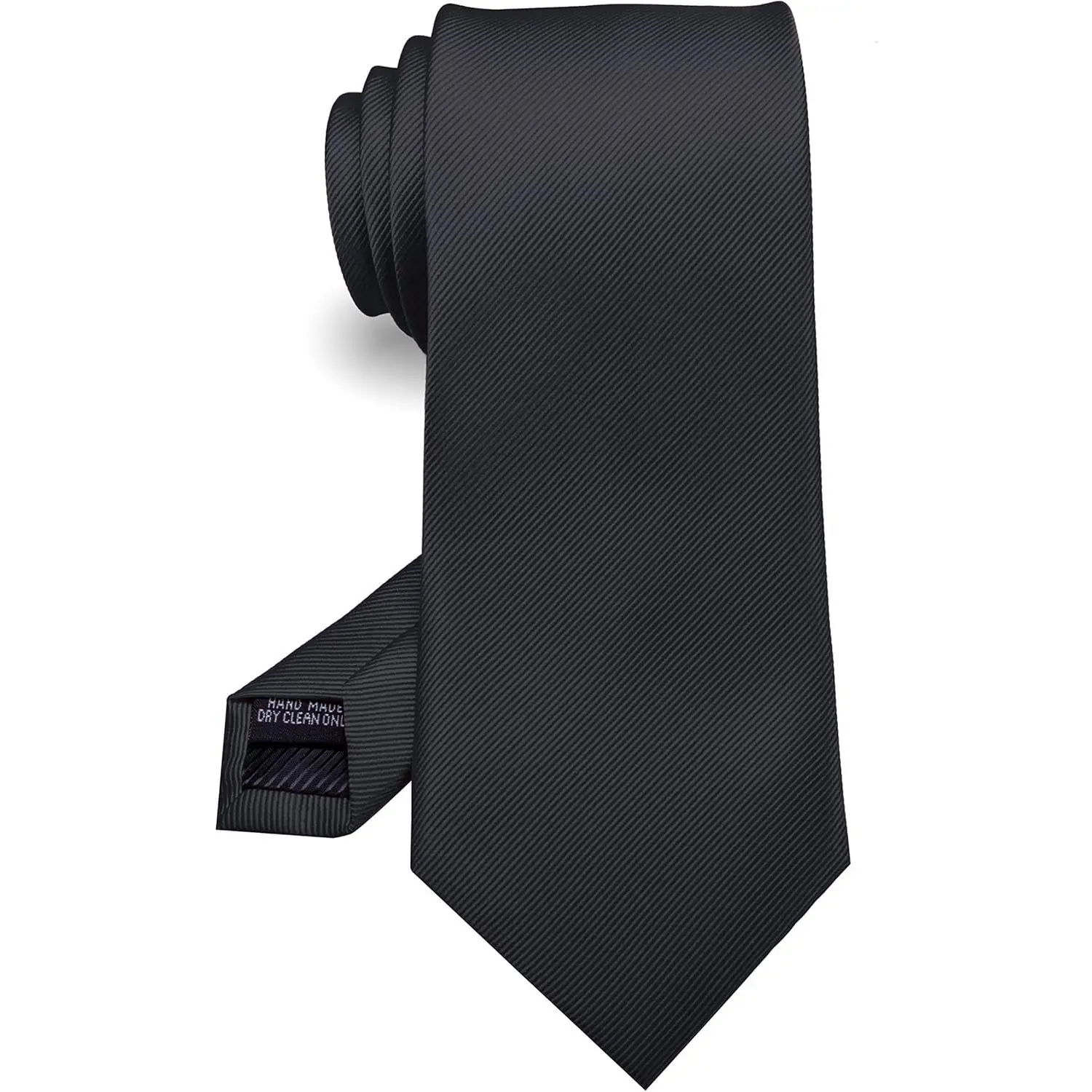 Men's Classic Solid Color Necktie with a Satin Finish, Formal Accessory for Business and Wedding Attire, Business Wear