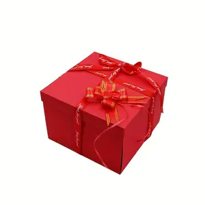 5-Layer Explosion Box Wedding Gift Box, Surprise Snack Box, DIY Party Gift Box, Halloween Christmas Gift Packaging