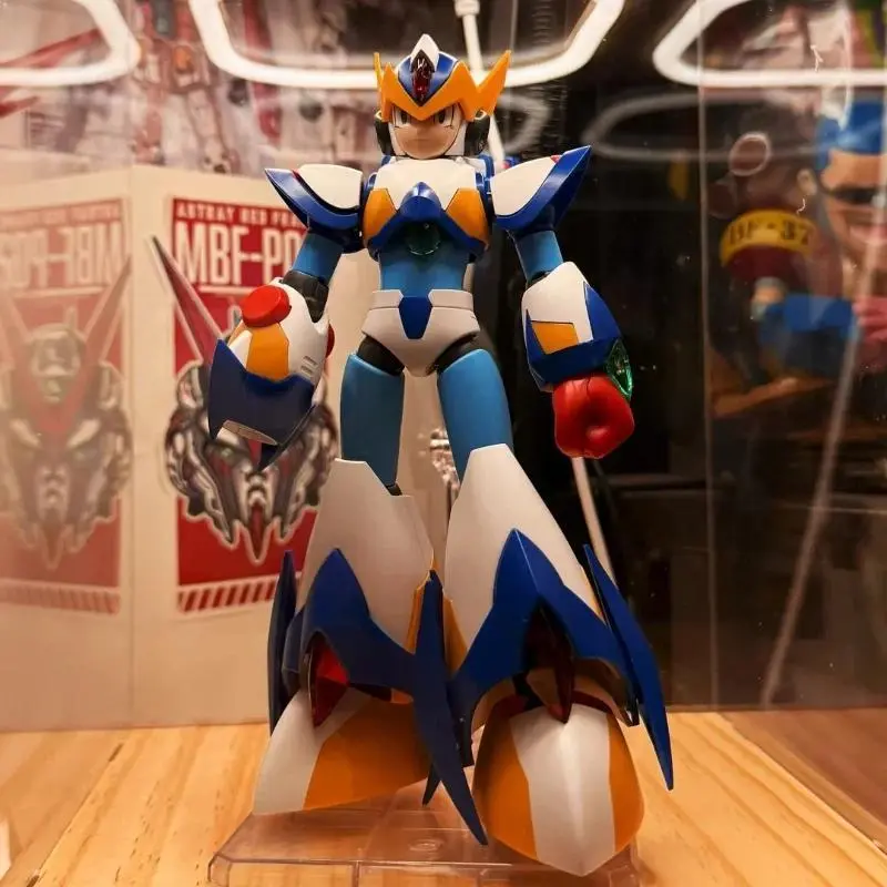 KP701 X 1/12 Mega Man X Max Armor Assembly Model Kit  Action Figures Desktop Ornament Collectible Rockman Figure ﻿Surprise Gifts