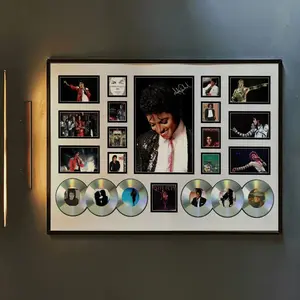 Michael Jackson Signed Decor Edition Memorabilia Poster - Iconic Performer Tribute Wall Art - Limited Edition Style Music Icon Print - Premium Home Gallery Decor