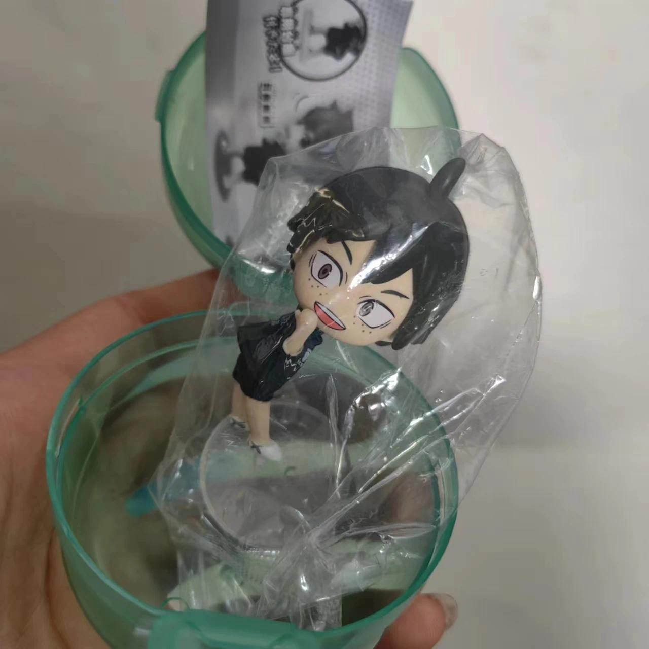 Genuine Action Figure 2 Haikyuu Sleep Style iwaizumi hajime Akaashi Keiji Oikawa Tooru Kotaro Bokuto Gacha Toy