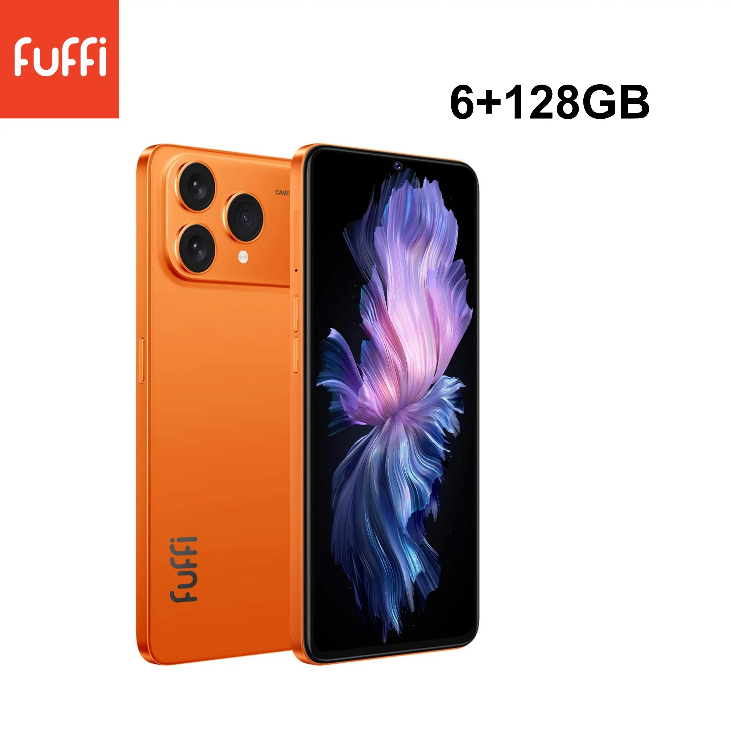 Fuffi-6+128GB Smartphone, 6.53-Inch Display, 16mp Camera, 4g Network, 4000mah Battery, Dual Sim, Octa-Core Android Phone, Android Mobile Smartphone, Cellphone
