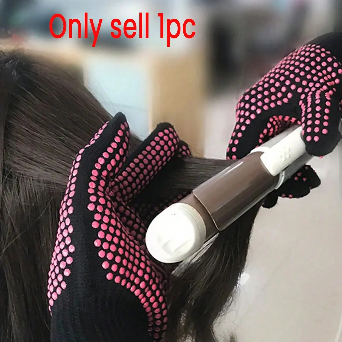 Heat-Resistant Gloves for Curling Irons, Straighteners, and Hair Straightening Tools, Protect Your Hair and Hands From Heat Damage