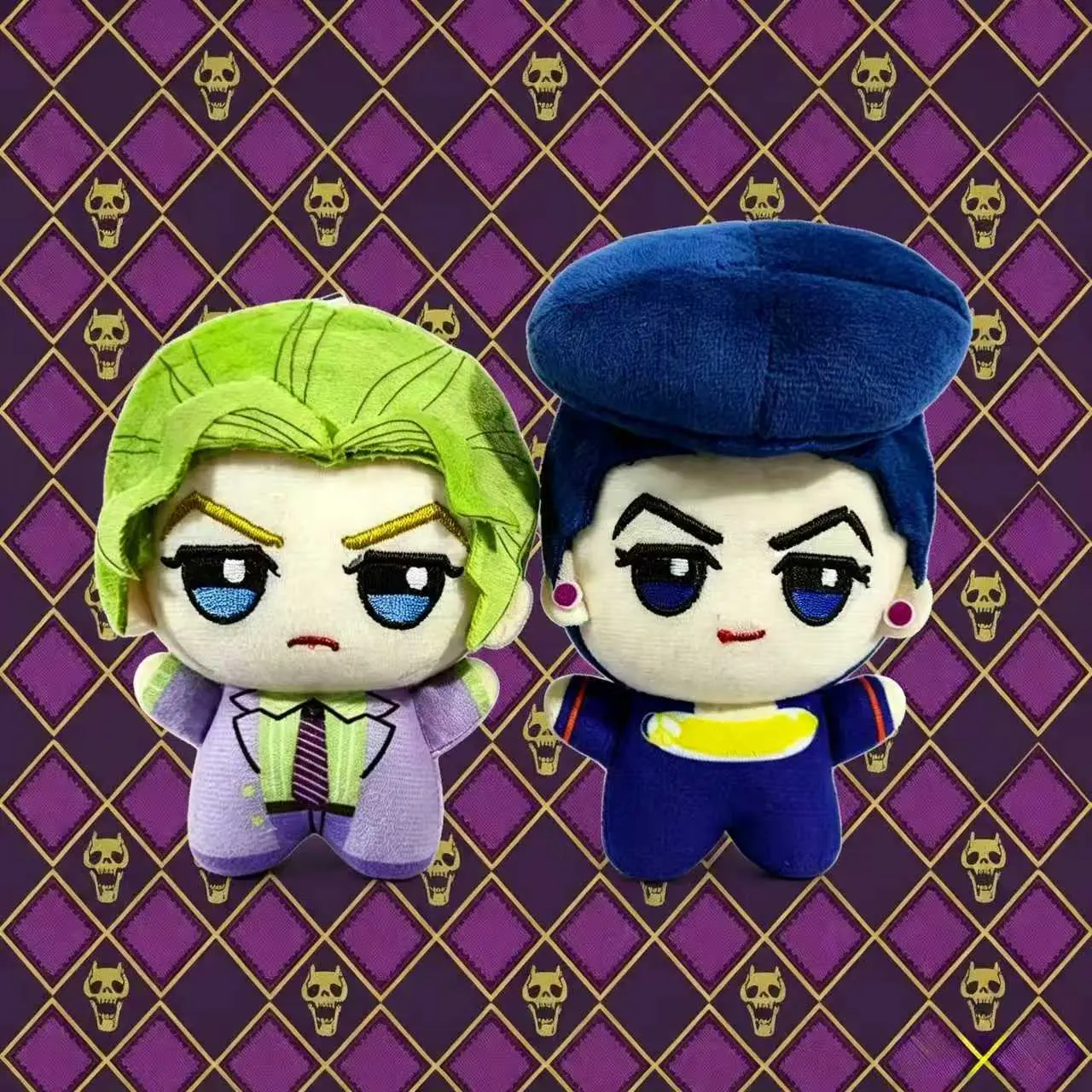 Inkhausstore-Inkvaultarchive JJBA Josuke Higashikata & Yoshikage Kira Plush Dolls