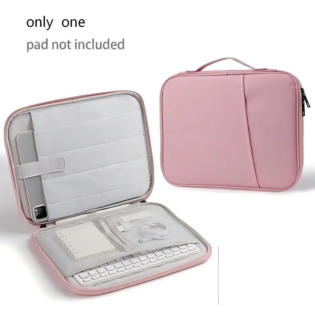 Waterproof Leather Tablet Case, Padded Protective Travel Inner Bag for iPad Samsung Tablet PC Case, Tablet & Computer Accessories, Durable Tablet Accessory, Tablet Sleeve, Tablet Sleeve Pouch, Tablet Cover, Tablet Casing (Case Only)
