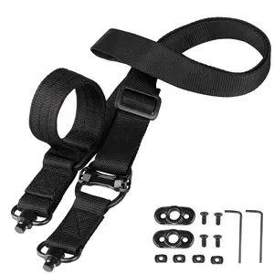Durable and practical two-point quick-adjustable load-bearing shoulder straps, anti-slip quick-release rotating buckles, suitable for backpacks and other equipment, unisex.