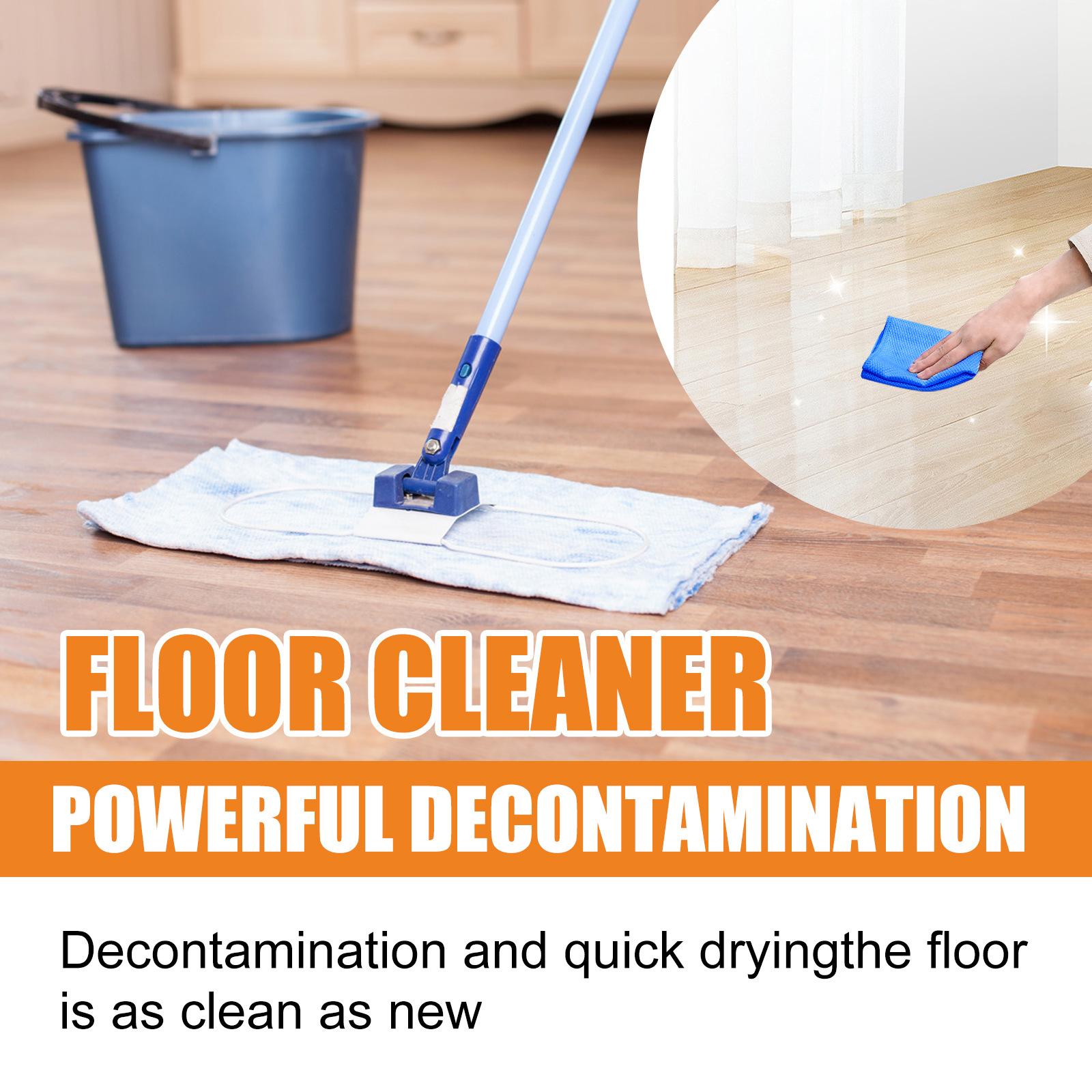 Floor Cleaner Set: Stain Remover, Descaler, Wood Floor Cleaner, Polisher, Brightener, Tile Cleaner