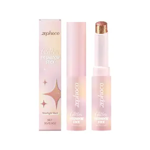 Glitter Eyeshadow Stick - Waterproof Long-lasting, Multi-color Crystal Sequin Cream, Portable Eyeshadow Stick