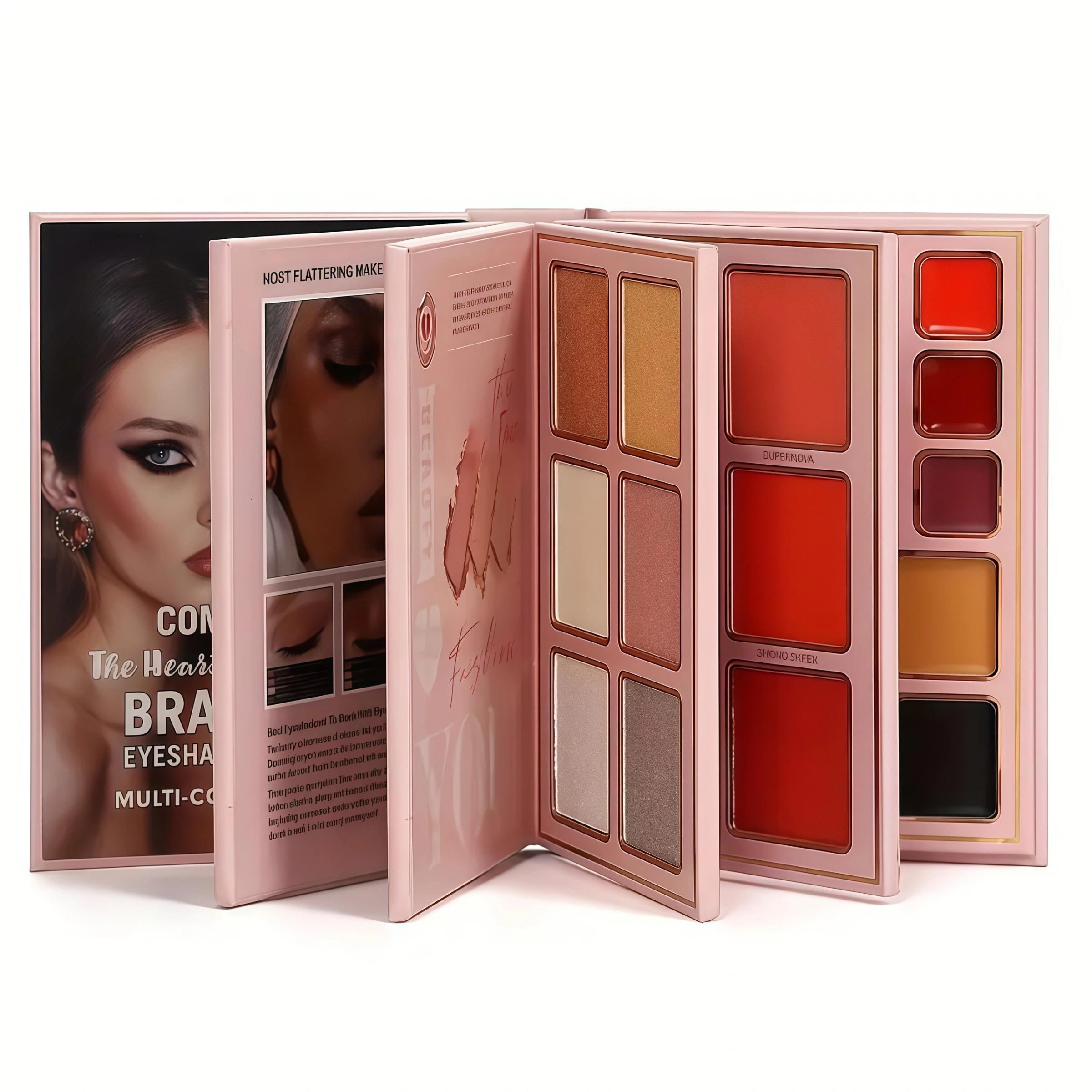 78 Color Makeup Palette, 1 Box Multifunctional Makeup Palette, Blush Palette, Eyeshadow Palette, Highlighter Palette, Concealer Palette, Lip Gloss Palette, Cosmetic, Makeup Palette Set