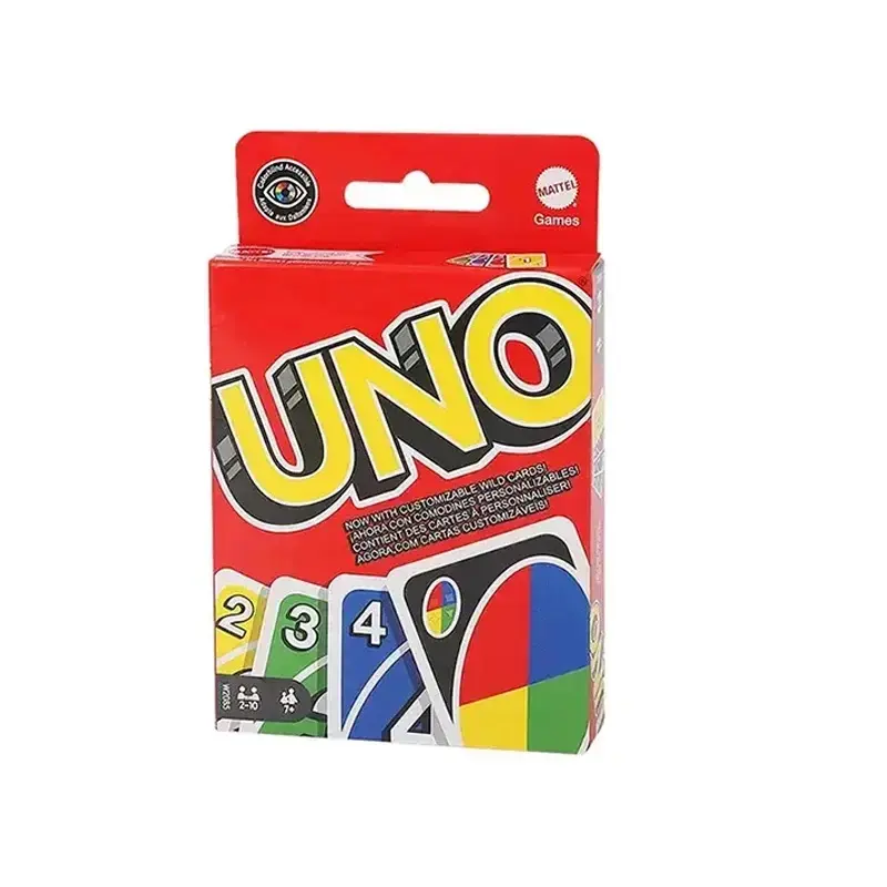 Uno Classic Uno Card Game, Multiplayer Casual Party Card Games, Fun Toy for Kids, Perfect Gift for Family Gatherings