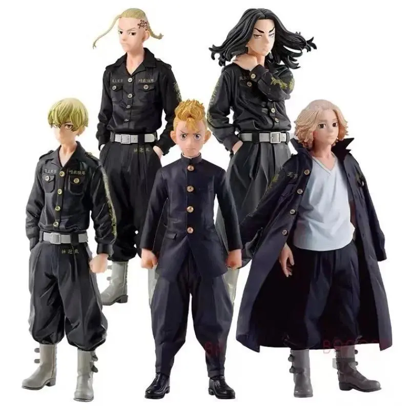 2026 New hot item Anime Tokyo Revengers Action Figure Toys MIKEY Draken Baji Keisuke Matsuno Chifuyu Scale Model Collection Birthday Gifts