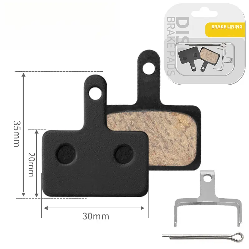 Bike Disc Brake Pad, 1 Pair Universal Half Metal Brake Pad, Disc Brake Block, Brake Pad for Mountain Bike, Road Bike, Bicycle Accessories, Brake Mtb, Brake Parts, Bike Brake Pads,outdoor