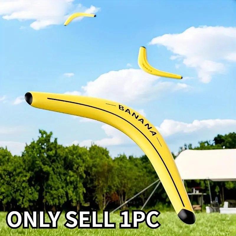 Professional-grade boomerang - lightweight, impact-resistant, precise spin, Aerodynamic, durable EVA material, suitable for Active, outdoor sports gear, camping, picnics and competitive games. Camping accessory
