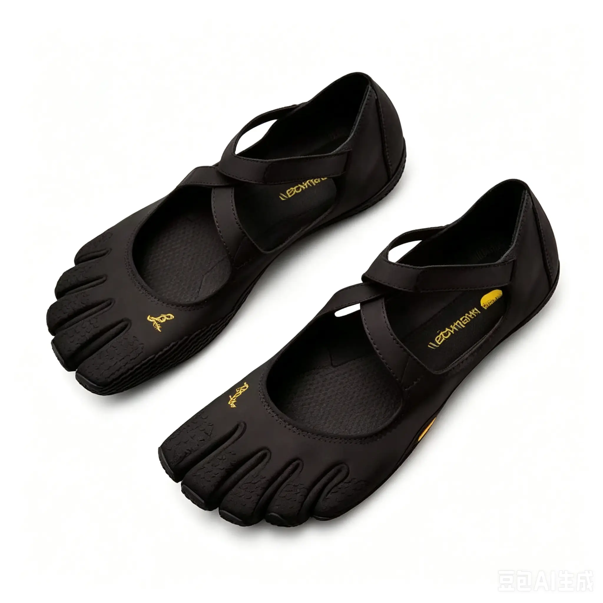 Women Five Finger Split Toe Sneakers Lightweight Non Slip Indoor Yoga Pilates Dance Footwear