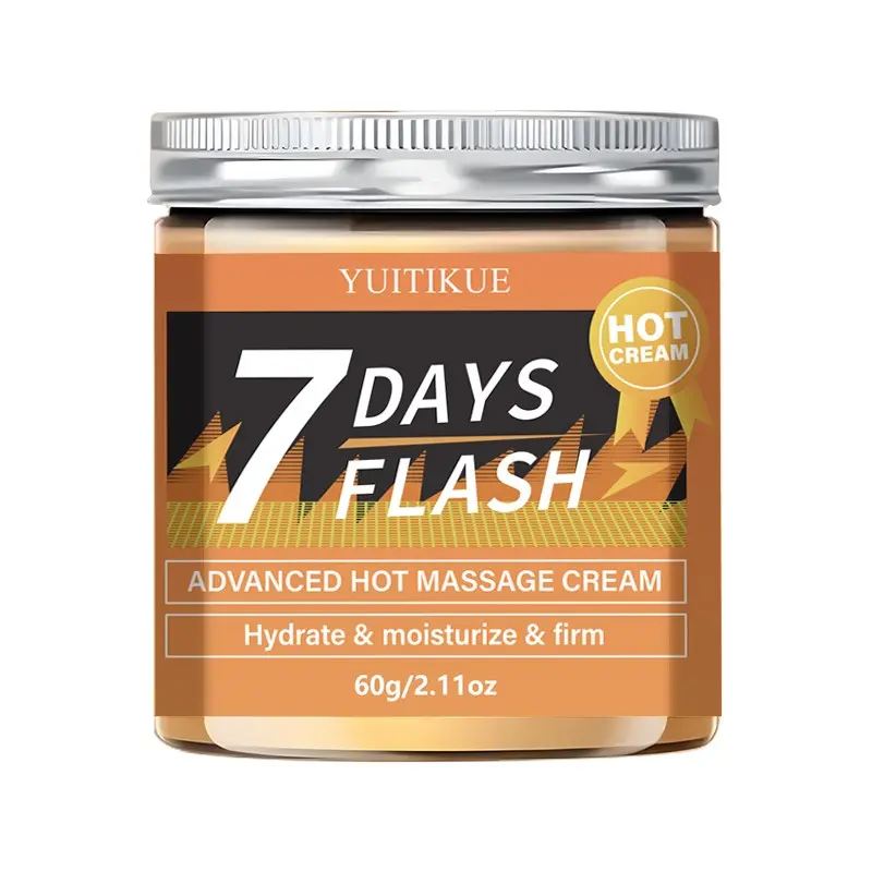 Yuitikue 7-Day Skin Renewal Heating Massage Balm 60g, Turmeric Collagen Mint Ingredients, Gentle Absorbing, Full Body Firming Care